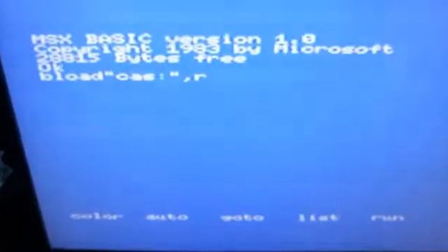 Carga cartucho MSX usando un movil android y OTLA смотреть онлайн