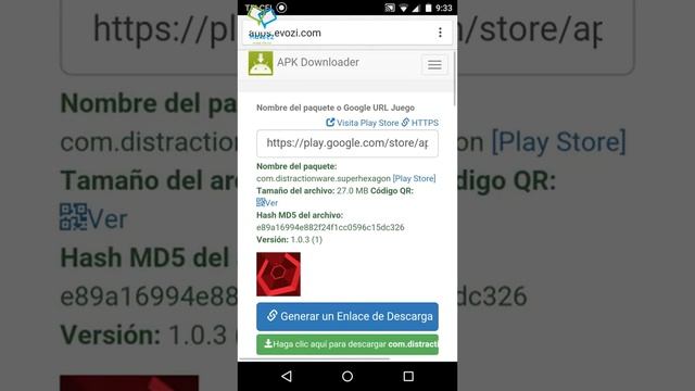 Descargar súper hexagon android !!! смотреть онлайн
