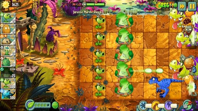 Plants VS Zoombies 2 PVZ2 Repeater M200 VS Zombot Dinotronic Mechasaur Greg TV смотреть онлайн
