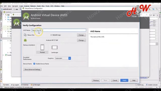 Create HTML Based Android App Part 3 - Creating Android Virtual Device AVD смотреть онлайн