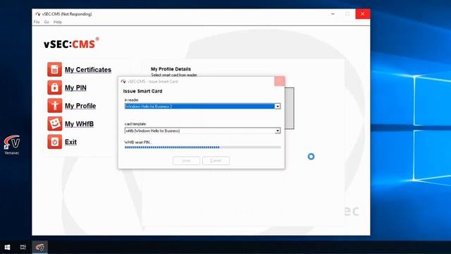 Versasec vSEC:CMS Windows Hello For Business (WHfB) management смотреть онлайн