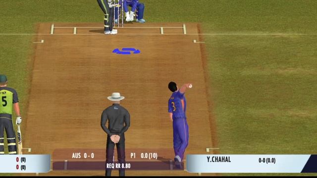 YUZVENDRA CHAHAL REAL TIME BOWLING ACTION IN RC 22 смотреть онлайн