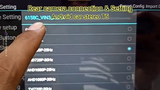 Back camera setting in Android car stereo T5 - [Step by Step] - Shekhar Maxxlink смотреть онлайн