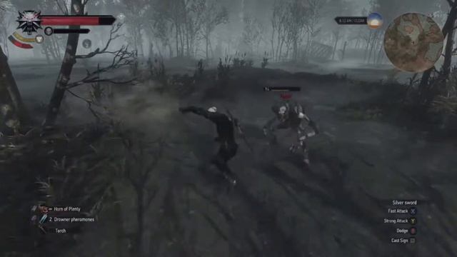 Witcher 3 PC - E3 Graphics + Dodge System смотреть онлайн
