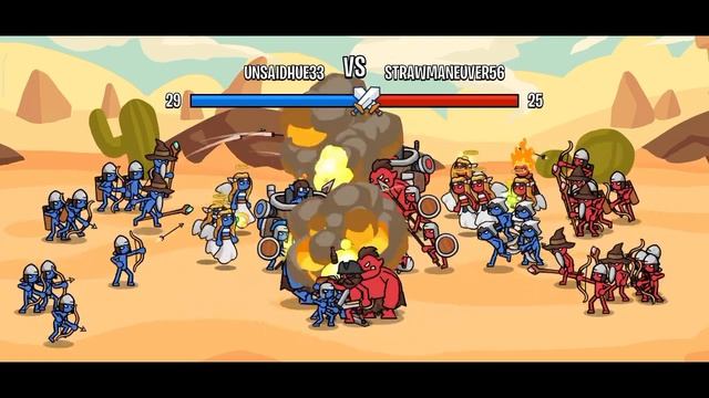 (Online#30) Stick Wars 2 : Battle of Legions - Android Gameplay смотреть онлайн