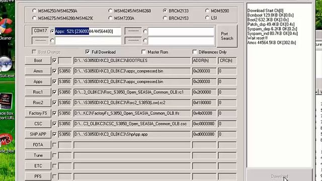 Flashing Samsung Corbi II (GT - S3850) смотреть онлайн