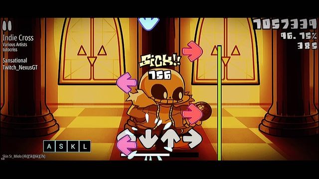 SANSATIONAL | FRIDAY NIGTH FUNKIN' | INDIE CROSS | MALODY (OSU!MANIA ANDROID) смотреть онлайн