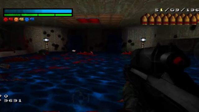 ✖️Crossfire✖️ running late 🕚-lzdoom 3.86b (m-rated/Delta touch/doom mod) смотреть онлайн