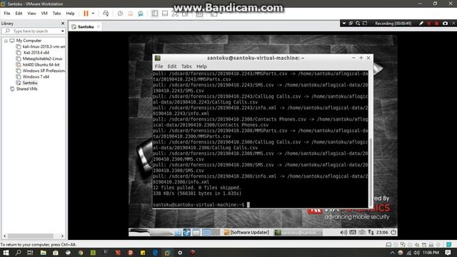 Using aflogical to extract forensic data from Android device смотреть онлайн