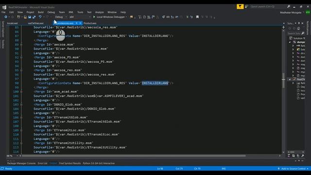 Autodesk RealDWG Installer With Wix Toolset