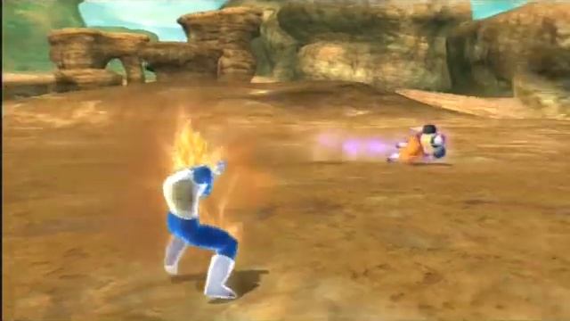 Dragon Ball Raging Blast 2 - Vegeta vs Android #19 смотреть онлайн