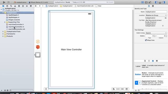 Xcode5 ViewController empty Application / xcode 5 - open a project without story board смотреть онлайн