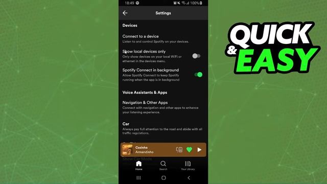 How To Allow Spotify To Play in Background [Very EASY!] смотреть онлайн