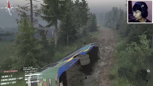 Bus ALS Nekat Lewati Jalur Situ Angker !! / SpinTires Mod Indonesia смотреть онлайн