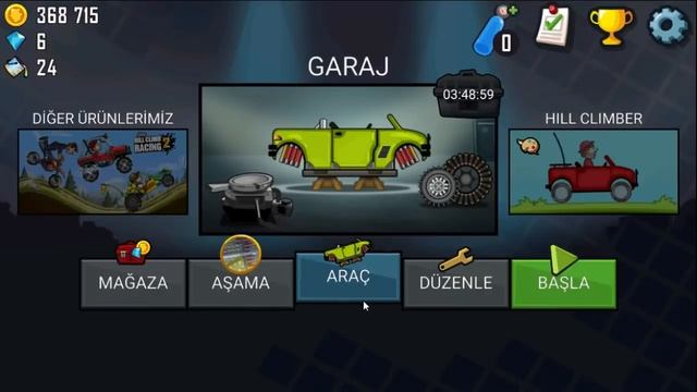 KENDİ EFSANE ARABAMIZI YAPIYORUZ 2 - Hill Climb Racing TÜRKÇE - BÖLÜM 9 смотреть онлайн