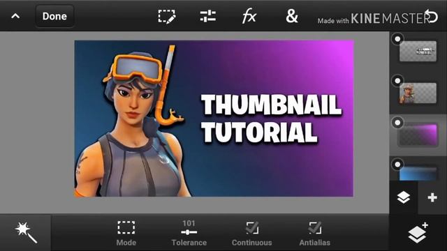 How to make a fortnite thumbnail on mobile ( iphone and android) *2018* смотреть онлайн