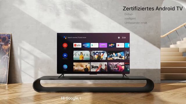 CHiQ U65G7PF 65 Zoll Android Fernseher,4K UHD,Freihändige Sprachsteuerung Smart TV,DVB T2:S2 смотреть онлайн