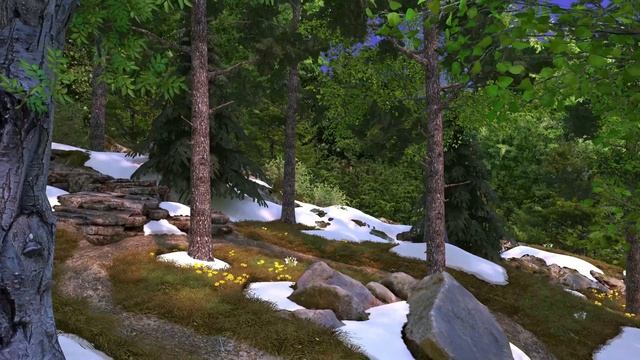Spring Walk 3D Live Wallpaper and Screensaver смотреть онлайн