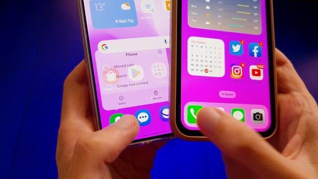 One UI 5 BETA 3 vs iOS 16: Animations! смотреть онлайн