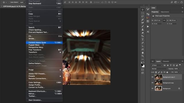 Content Aware Scale in Photoshop Hidden Features in Telugu смотреть онлайн