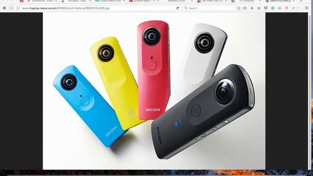 Ricoh Theta S - Flashing Red Light Fault смотреть онлайн