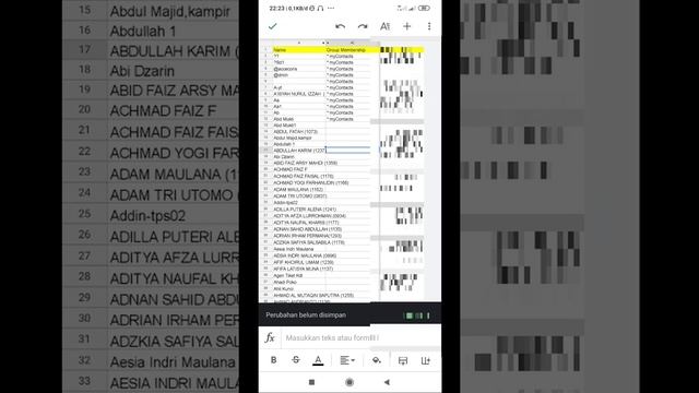 Cara import semua kontak (Contact) dari Excel ke Android dengan cepat смотреть онлайн