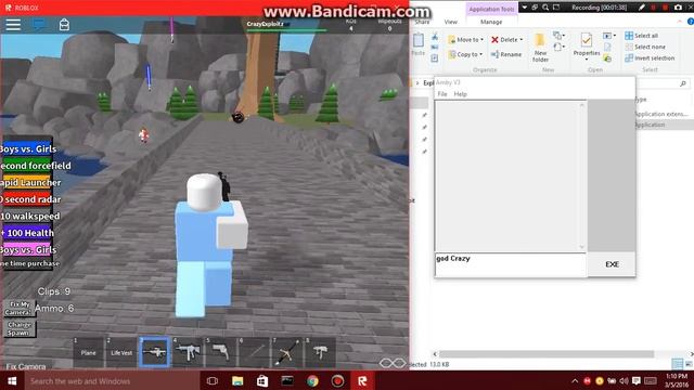 Roblox Exploit - AmbyV3 [PATCHED] смотреть онлайн
