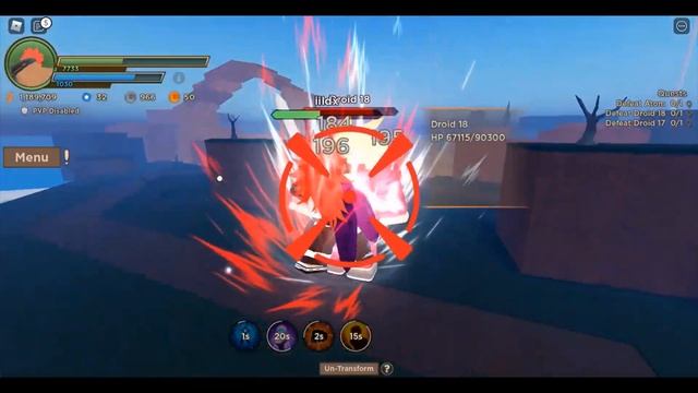Roblox Dragon blox Kill Android 18 смотреть онлайн