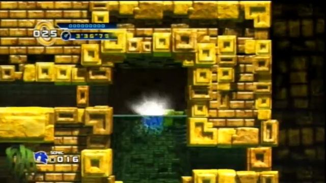 Sonic 4 Episode 1 Playthrough - Lost Labyrinth Zone (Part 2) смотреть онлайн
