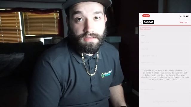 Supreme SS19 Week 6 Live Cop *FAIL!!*/Yeezy 350 Clay Pick up! смотреть онлайн