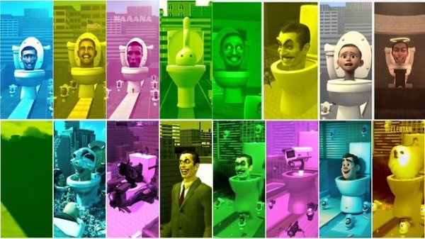 Skibidi Toilet Battle