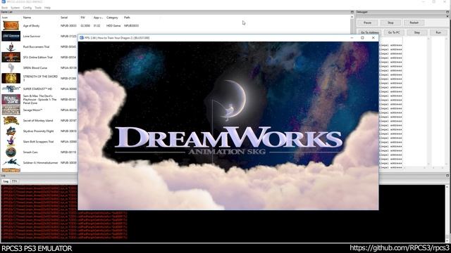 RPCS3 PS3 Emulator - How to Train Your Dragon 2 Menu DX12 смотреть онлайн