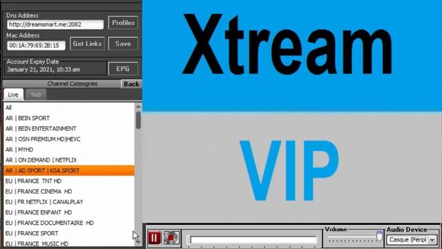 xtream iptv Mac 7 Months كود ماك تحت الطلب للقنوات العالمية смотреть онлайн