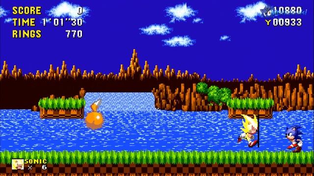 Fleetway Super Sonic VS Sonic ~ Sonic Forever mods ~ Gameplay смотреть онлайн