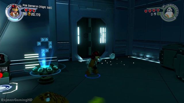 LEGO Star Wars: The Force Awakens - Poe to the Rescue Side Mission (PS4) Gameplay @ 1080p HD ✔ смотреть онлайн