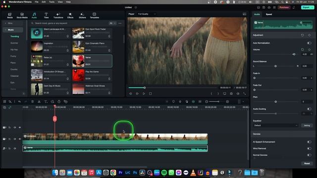 How To Increase Volume in Filmora | Boost Audio Gain | Wondershare Filmora Tutorial смотреть онлайн