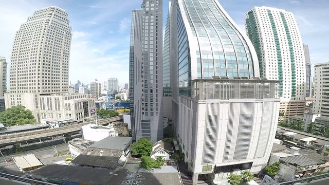 Bangkok /asok/ Jasmine City Hotel/ View in hotel room смотреть онлайн