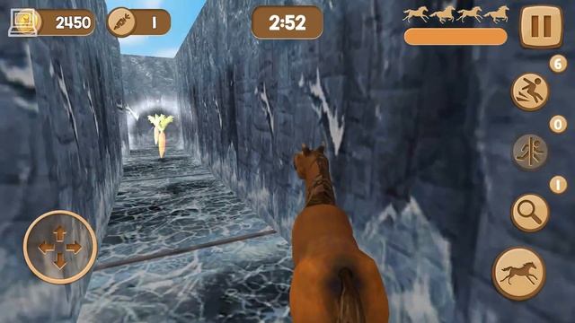 Horse Maze - Racing Adventure Quest Android Gameplay (Horse Game) смотреть онлайн