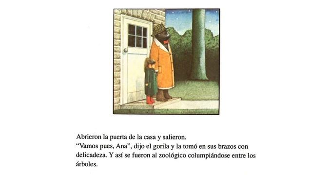 "Gorila" de Anthony Browne. смотреть онлайн