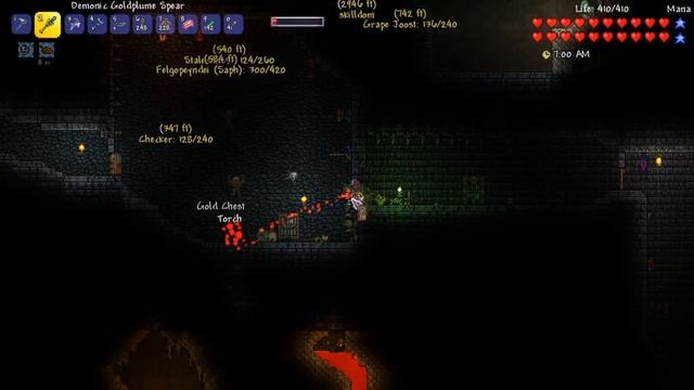 REVENGANCE MODE BOSSES ARE HARD! - Terraria 1.3.5 Multiplayer - Ep.7 смотреть онлайн