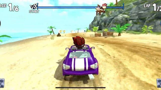 Beach Buggy Racing #3 (Coconut Cup Level 6 to 9) - Gameplay walkthrough (iOS/Android) смотреть онлайн