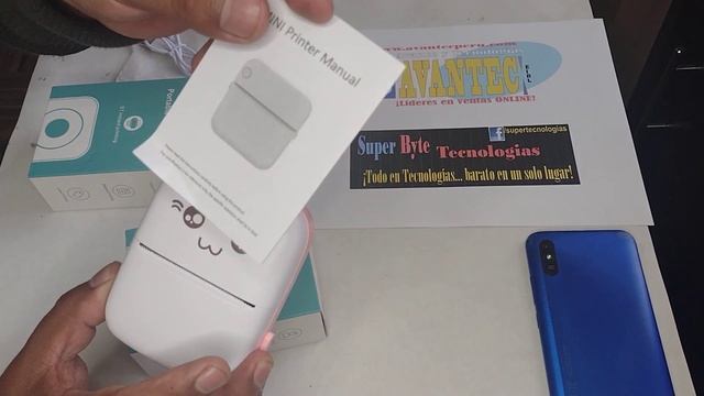 Mini impresora térmica Kawaii portátil y recargable, conexión Bluetooth. App Fun Print смотреть онлайн