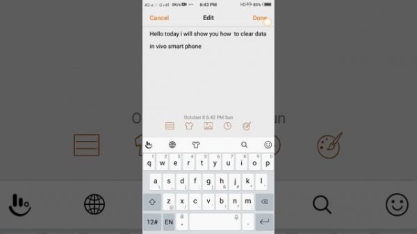 How to clear data in vivo mobile