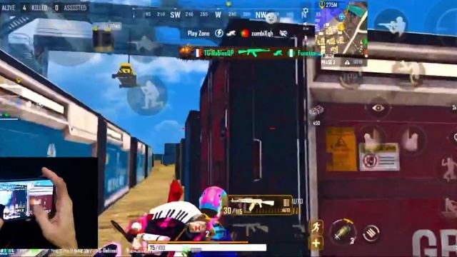 120 FPS ! iPhone 14 Pro max Pubg New State GamePlay HANDCAM смотреть онлайн