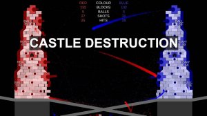 25. Шарики: Разрушение башни | Marble: Castle Destruction | Кто победит?