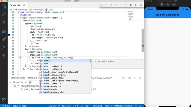 How To Make Gradient Appbar and Background in Flutter смотреть онлайн