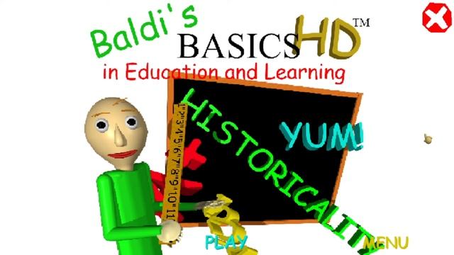 Baldi's Basics HD Intro смотреть онлайн