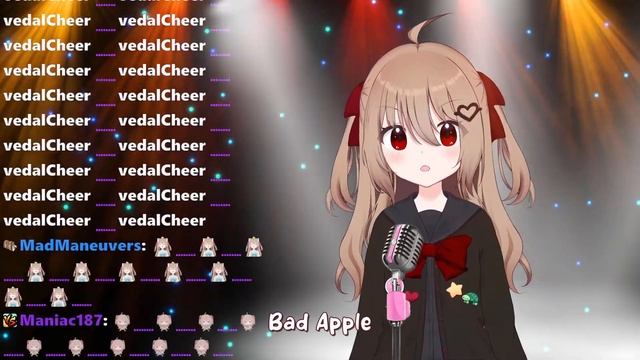 "Bad Apple" but It's Sang by AI Evil Neuro-sama смотреть онлайн