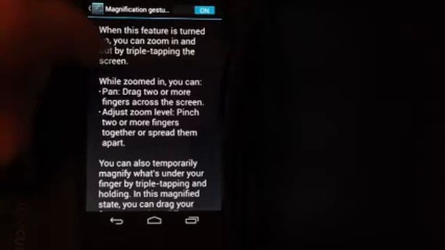 New magnification gestures in android 4.2.2 смотреть онлайн