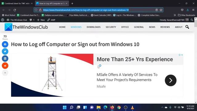 How to Log off Computer or Sign out from Windows смотреть онлайн